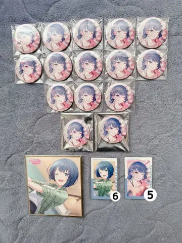 프로세카 키리타니 하루카 킬러 묶음 판매 캔뱃지 에피카