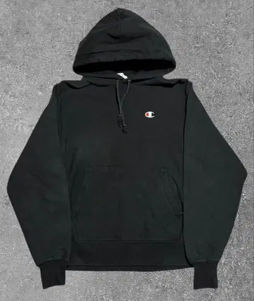 Champion 챔피온 리버스 위브 후드티 일본 L 블랙