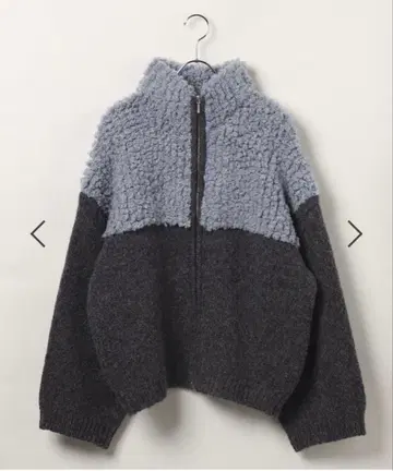 새상품 렙심 3.5 게이지 절개 ZIP 가디건