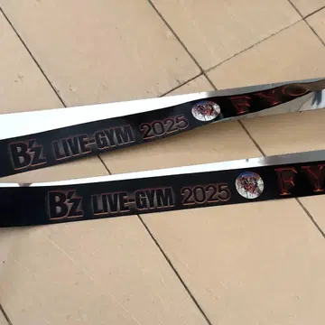 B'z 은색 테이프 FYOP 2025