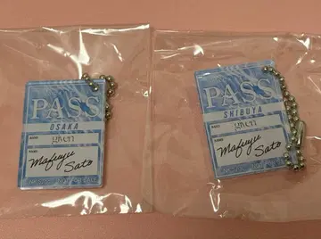 기븐 노이타미나 어패럴 입장자 특전 아크릴 키링 마후유 오사카 시부야