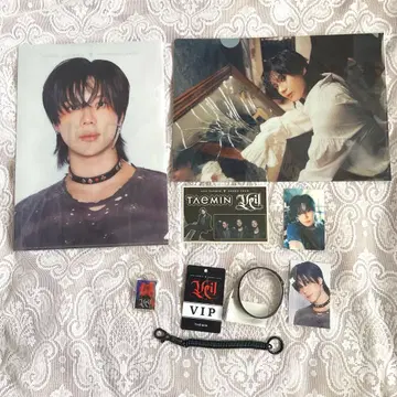 태민 ARENA TOUR Veil 가챠 굿즈 5세트 + 덤