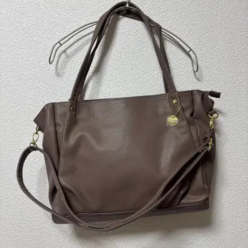 라미플러스 2way 베이지 휴대용 가볍고 정돈된 미인 7가지 별 숄더백