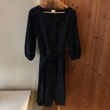 Lisla x PG 블랙 원피스