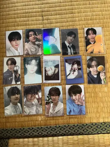 JUNGWON 트레이딩 카드 14장 세트