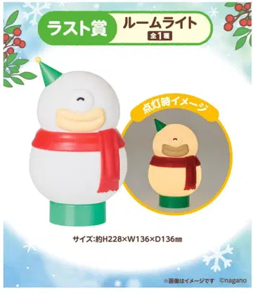 치이카와 에니마이 복권 라스트 원상 룸 라이트 오데 눈사람