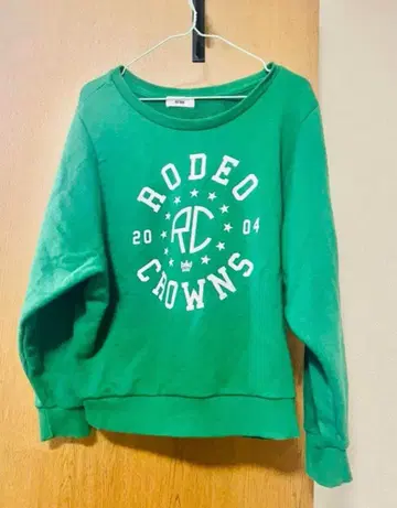 로데오 크라운 RCWB 그린 트레이닝복