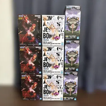 [ 미개봉 새상품 ] 원피스 피규어 묶음 판매 9체 세트