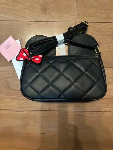 DANI 블랙 퀼팅 숄더백 미니