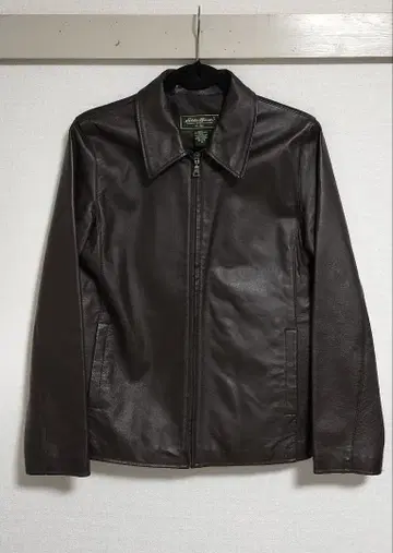 eddie bauer 자켓 가죽 블루종 에디 바우어