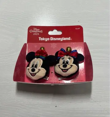 디즈니 크리스마스 2025 미키 미니 반지 세트 disney