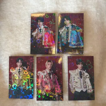 POPUP 한정판 홀로그램 트레이딩 카드 m!lk