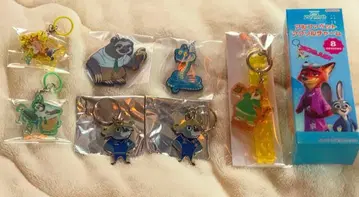 주토피아2 키링 7개 세트 묶음 판매