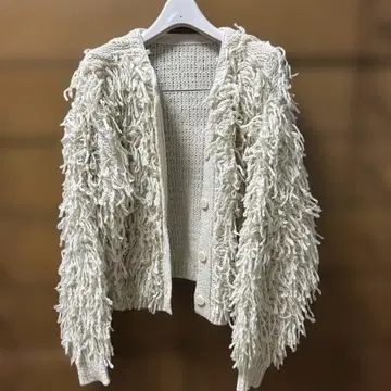 프린지 디자인 가디건 M 사이즈