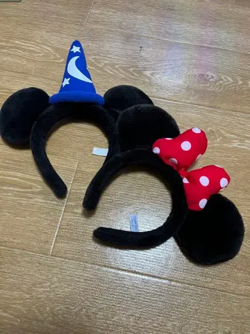 미키 미니 머리띠 2세트