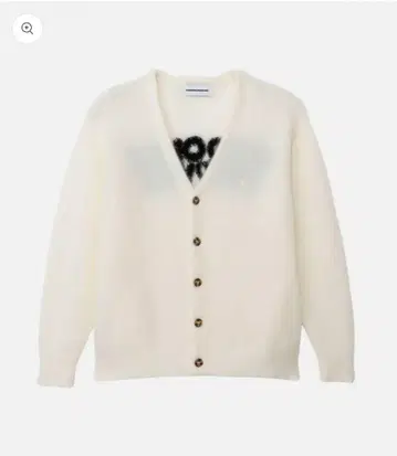 GOD ONLY KNOWS BACK LOGO MOHAIR CARDIGA