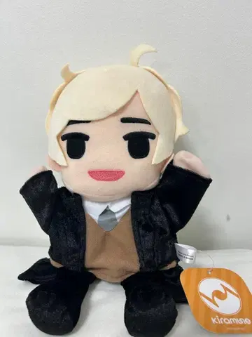 kiramune gigo 한정판 핸드 퍼펫 봉제 인형 오카모토 노부히코