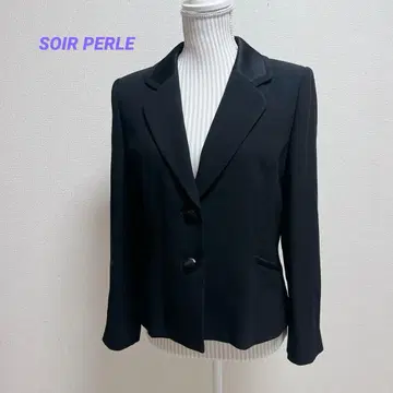 소와르 페를르 도쿄 소와르 블랙 포멀 긴팔 자켓 11호 사이즈