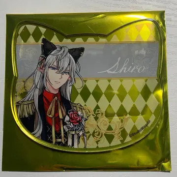 [미사용 새상품] 악마성 고양이 난자 아크릴 코스터 시로 1개