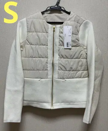 kuih(쿠이) 충전솜 x 니트 자켓 S 사이즈
