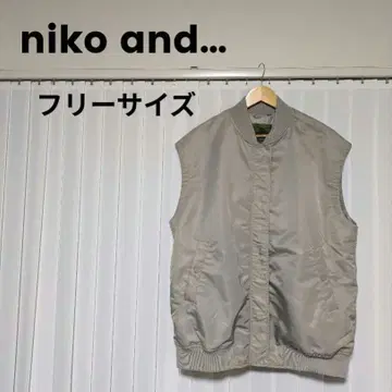 니코앤드 그레이 슬리브리스 베스트 충전솜 오버 사이즈