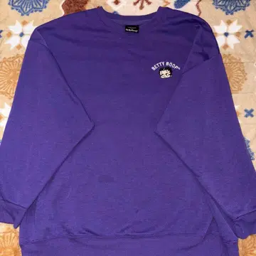 베티 붑 보라색 맨투맨