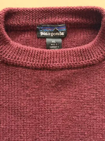 [Patagonia] 가이드 스웨터 사이즈 XL 버건디