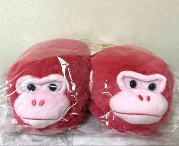 우호우호 고릴라 고리군 봉제 인형 슬리퍼 고리땅 룸슈즈
