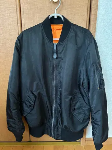 [ ALPHA INDUSTRIES 알파 MA-1 ] 플라이트 자켓 블랙