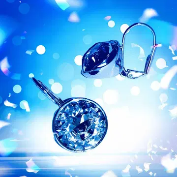 SWAROVSKI 크리스탈 귀걸이 스타일리시