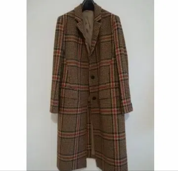 스터링 루어 건클럽 체크 체스터 코트