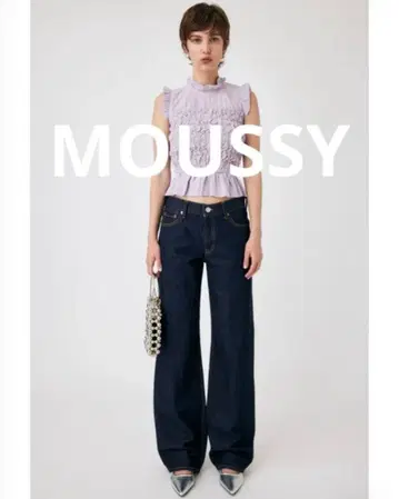 MOUSSY 90S LOWRISE LOOSE STRAIGHT OW