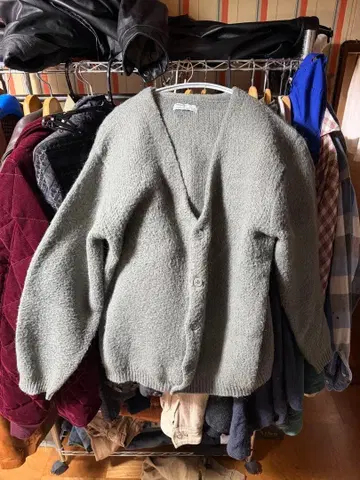 BAKERS 모헤어 가디건