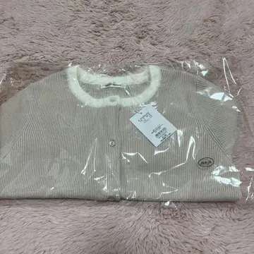 리브 라이트 그레이 가디건 내추럴 꾸뛰르