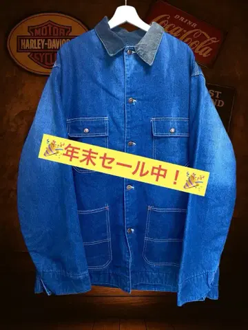 [ 연말 세일 중! ] 70s BIG MAC 데님 커버올 USA 제조