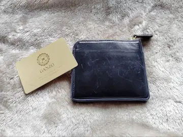 GANZO 접이식 지갑 네이비