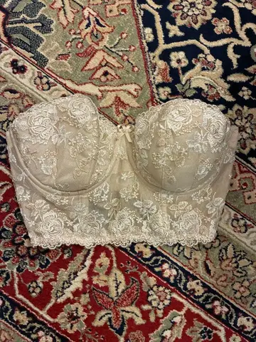 자수 장식 브라이덜 이너 D70 코르셋 64