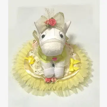 경마 아이돌 호스 말띠 해 봉제 인형 드레스 소다시