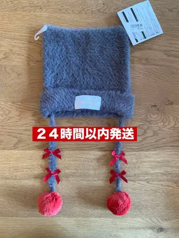 택 포함 새상품 베를리오즈 니트 캡 패셔너블 캣 마리 디즈니