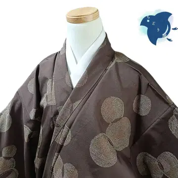 C34 치도리야 기모노 코몬 워셔블 기모노 화학 섬유 오시마 명주풍