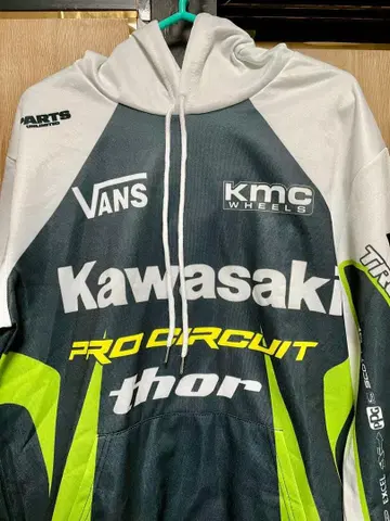 Kawasaki Pro Circuit 후드티