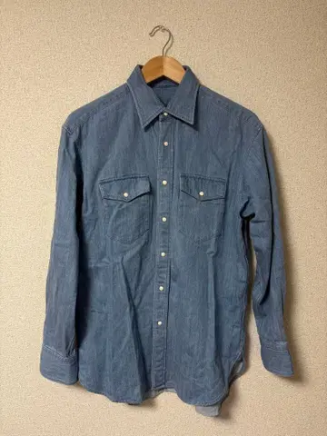 ALGERNON 웨스턴 데님 셔츠 사이즈 2