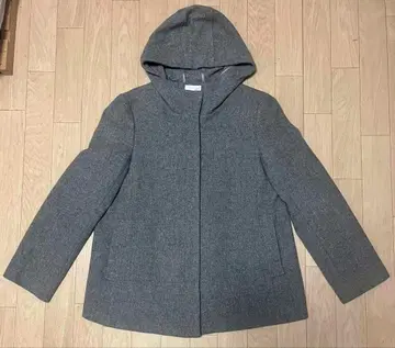 KUMIKYOKU 후드 부착 숏코트