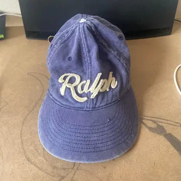 Ralph 자수 로고 네이비 캡