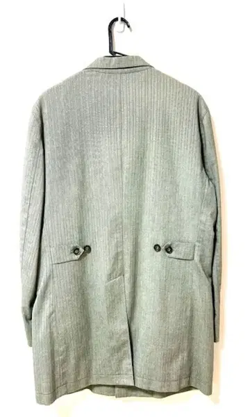 아오야마 양복 스텐카라 코트 그레이 L 비즈니스 출퇴근 클리닝 완료