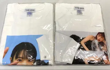 아이나 지 엔드 T셔츠 XL 롱티 화이트