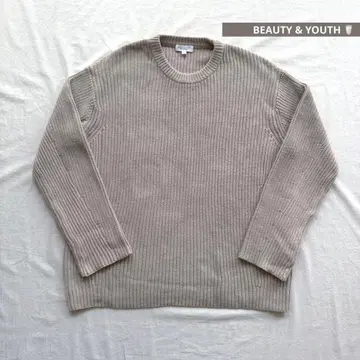 BEAUTY&YOUTH UNITEDARROWS 미들 게이지 니트 스웨터