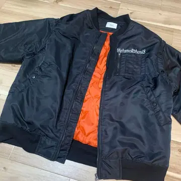 MetamoRphosis MA-1 자켓 블랙
