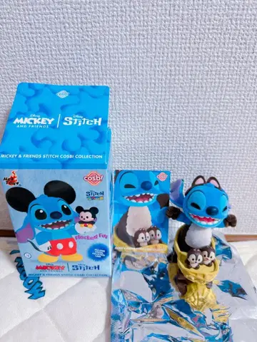 스티치 핫토이즈 코스비 피규어 칩과 데일