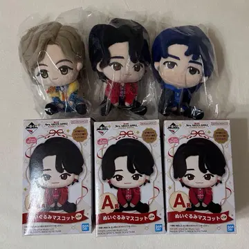 미세스 그린애플 제일복권 A상 봉제 인형 3개 세트